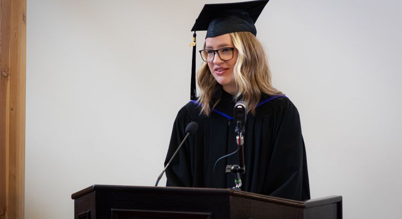 Student Kimara DeJong.