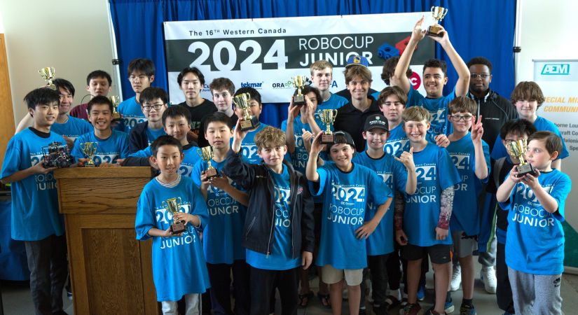 Western Canada Robocup Junior participants