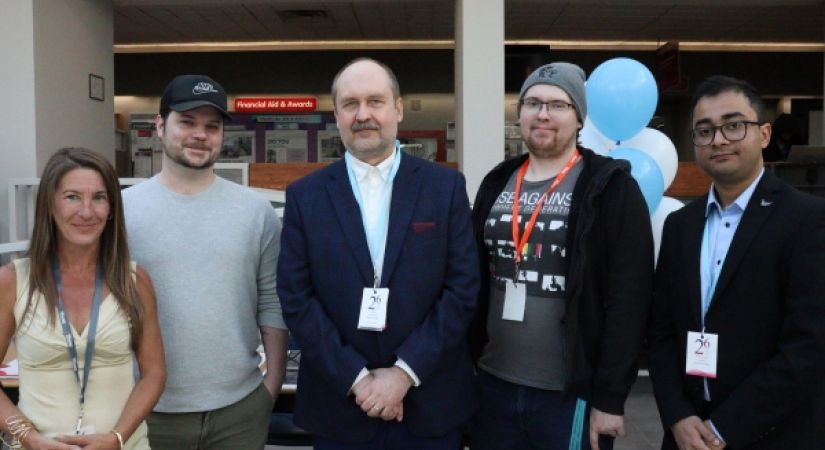 Participants at Western Canadian Conference on Computing Education conference hosted at OC