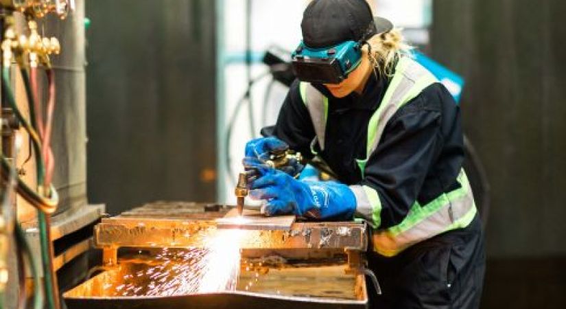 Woman Welder