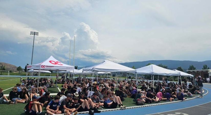 Grade 9 students attend health care career event on OC's Vernon campus