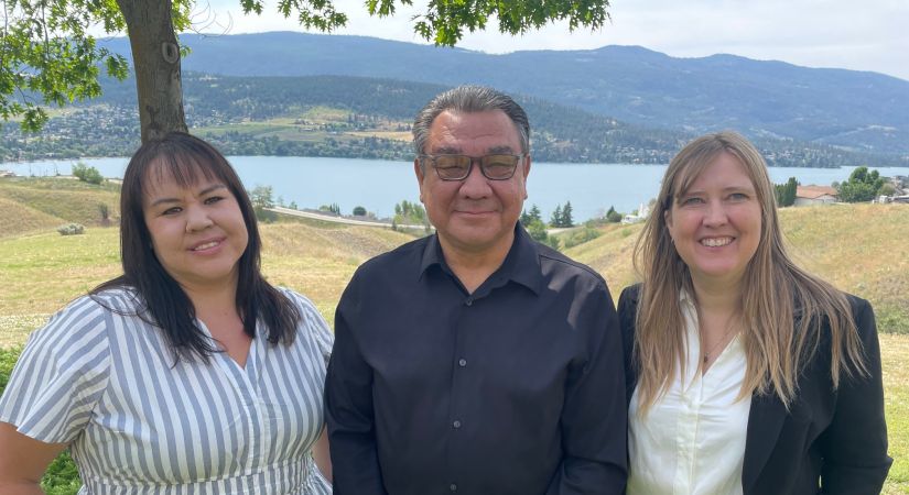 Amanda Louie, Allan Louis and Carollynn Schafer 