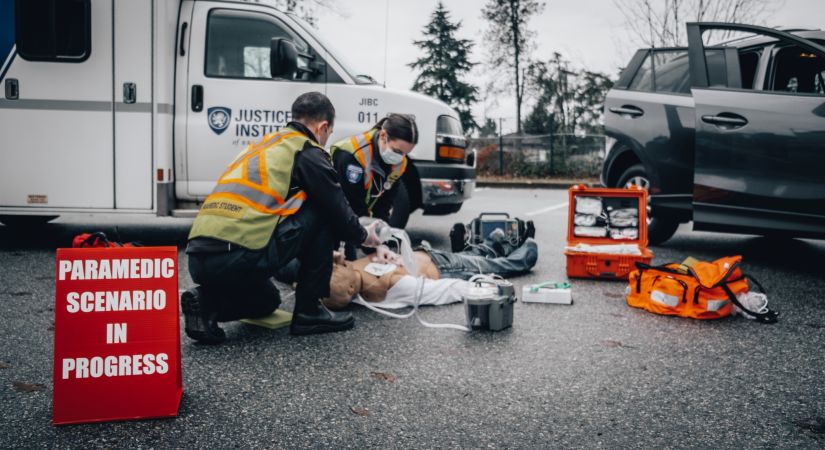 JIBC Paramedic simulation.
