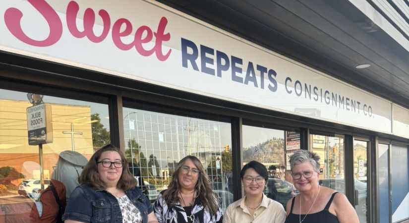 Shopping for a cause Sweet Repeats Consignment Co. partners with Okanagan College Foundation to support students 