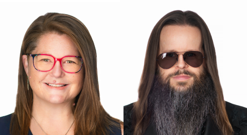 Dr. Aggie Weighill and Joe Baker