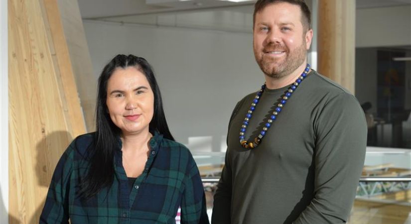 New OC Board of Governors Chair Dustyn Baulkham (right) and Vice Chair Andrea Alexander