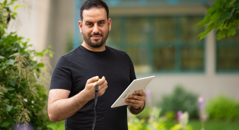 Omar Algiasena, former GIS student 